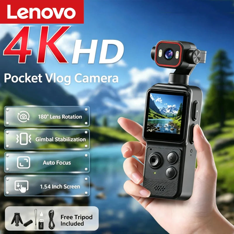 Lenovo D2 cámara de acción inalámbrica HD con visión nocturna y punto de acceso AP