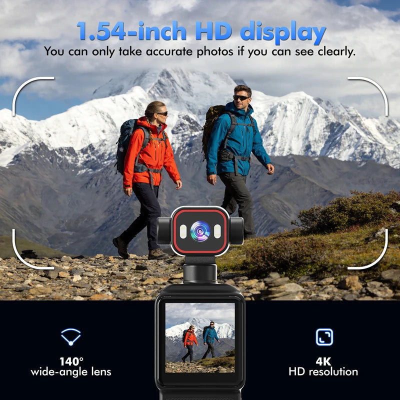 Lenovo D2 cámara de acción inalámbrica HD con visión nocturna y punto de acceso AP