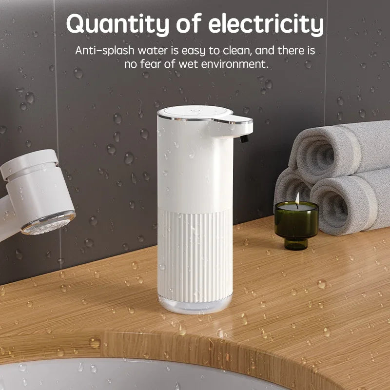 Dispensador automático de jabón líquido 360 ml con carga TYPE-C
